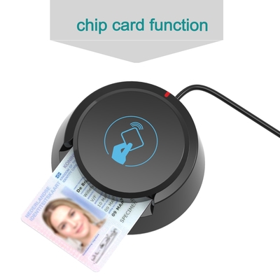 Multi-Function Contactless NFC RFID Smart Chip Card Reader/Writer USB Interface 13.56MHz Frequency SIM Credit Card Reader