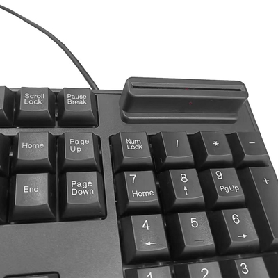 Desktop Computer Keyboard EID Smart Card Reader for European Countries