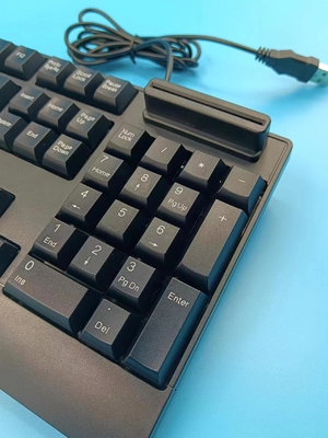 Custom ABS Material With Keyboards Gaming Pc Gamer Keyboard with Smart Card Reader