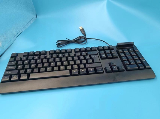 Custom ABS Material With Keyboards Gaming Pc Gamer Keyboard with Smart Card Reader