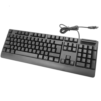104 Keys USB Interface Multi-language Standard Wired Office with Smart Card ReaderKeyboard