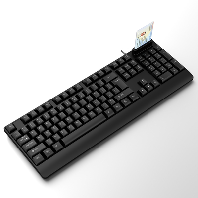Keyboard with Smart Card Reader