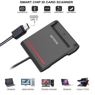 debit atm payment sim Type-C smart card reader emv multi ic id chip card reader