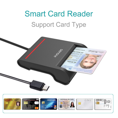 debit atm payment sim Type-C smart card reader emv multi ic id chip card reader