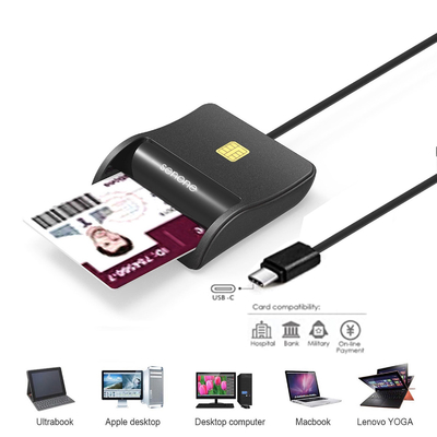 EMV SIM USB IC ID Card Reader ISO 7816 Credit Smart Card Reader with Cac Card Reader