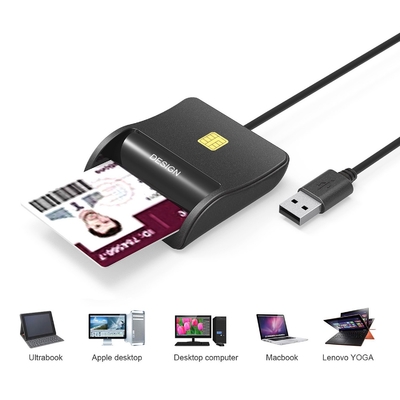 2022 New Wholesale Usb Emv Smart Cac Ic Sim Blue tooth Credit Card Reader